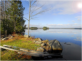 Cathance Lake, Maine View