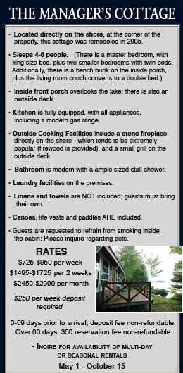 about the cabin