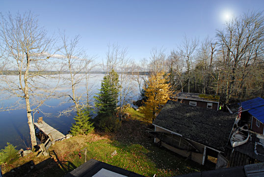 Maine Lakefront property for sale - view